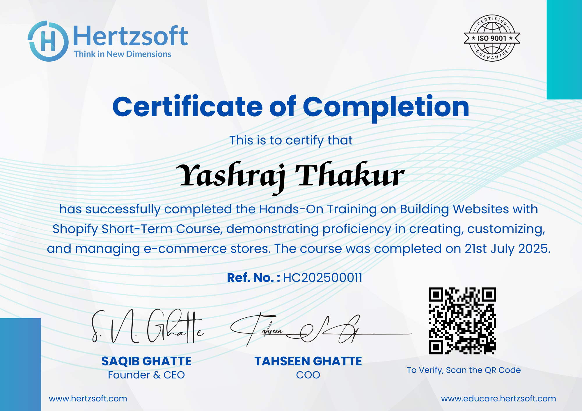 building-website-with-shopify-certificate