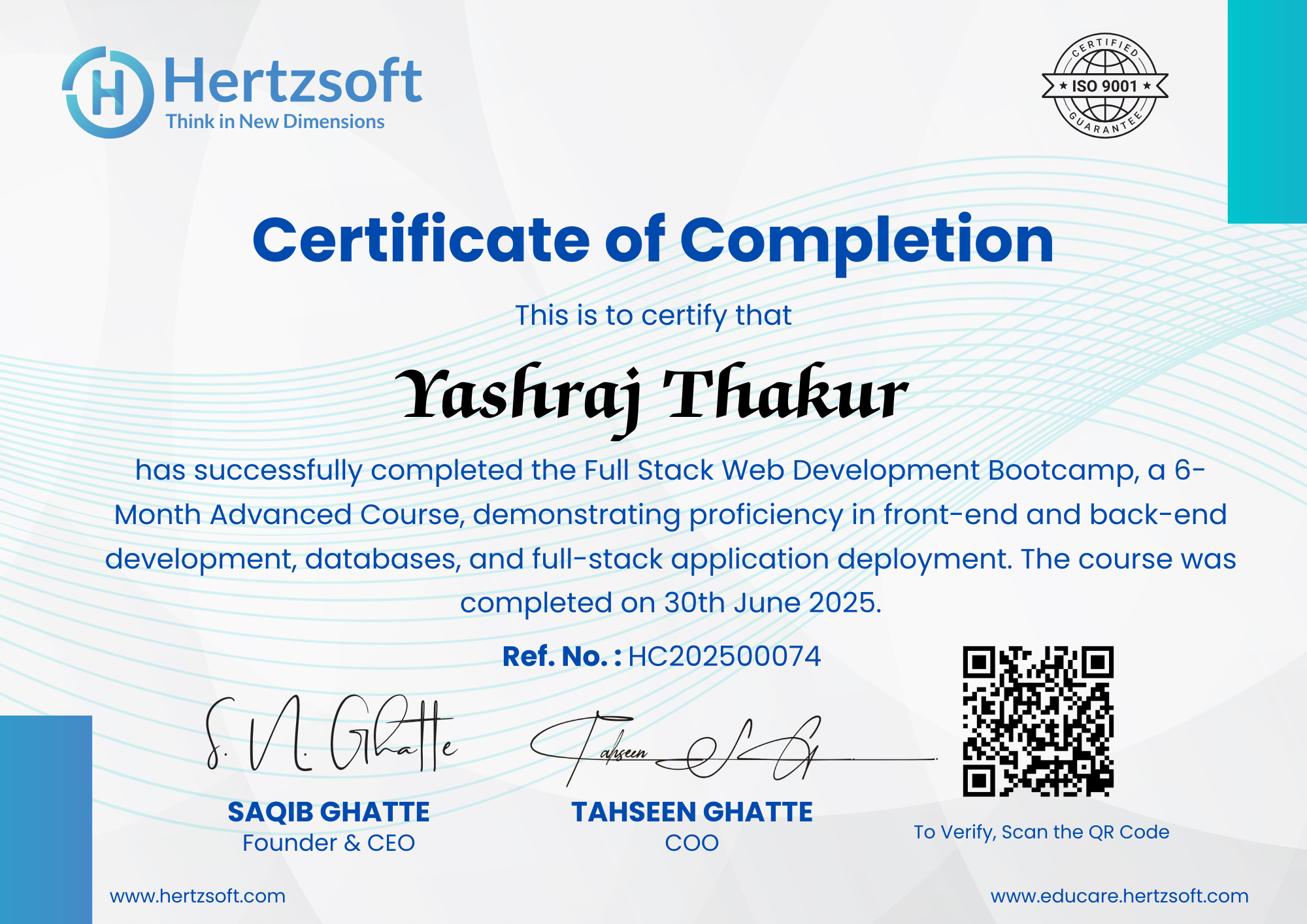 full-stack-web-development-bootcamp-certificate